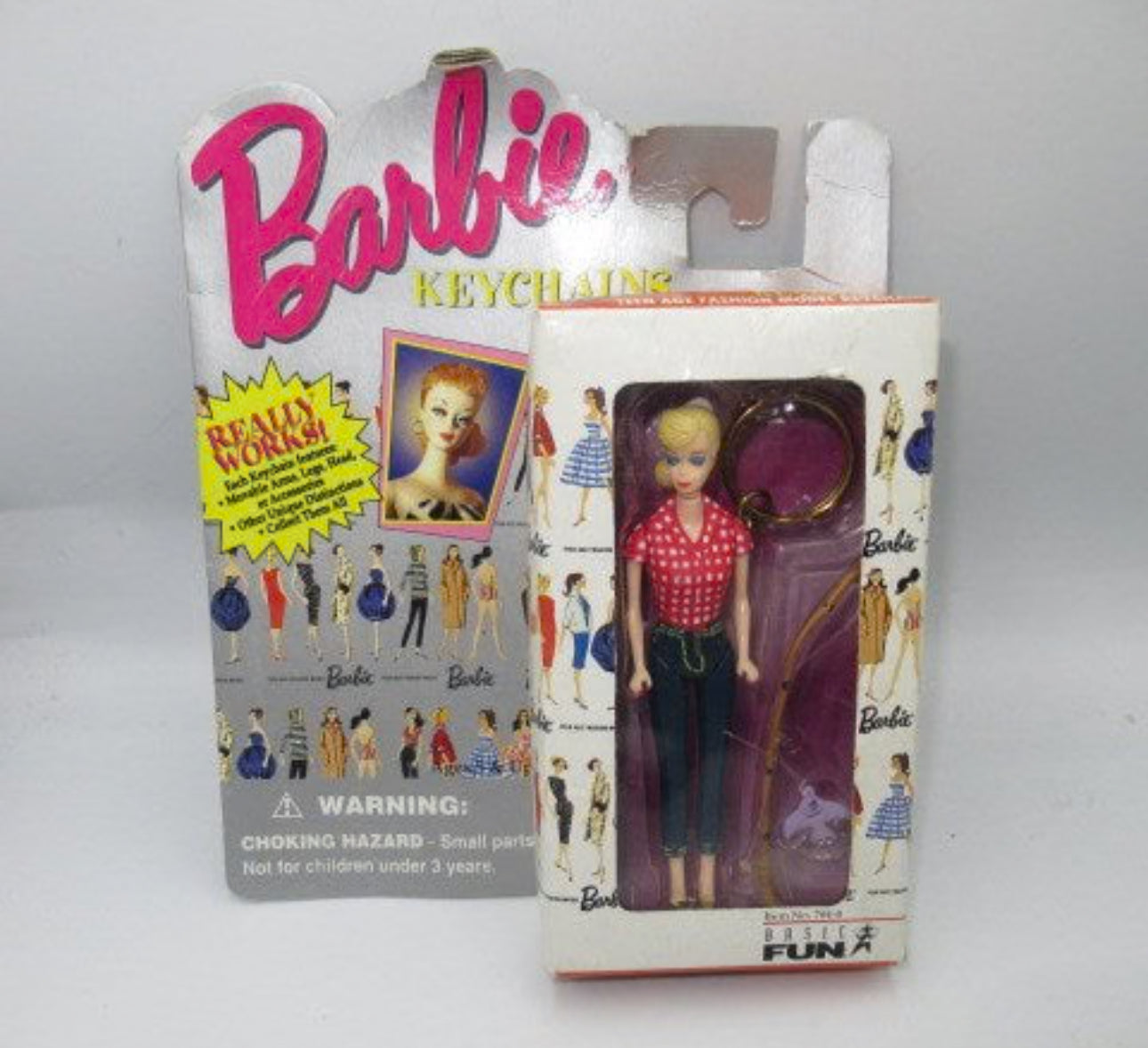 Picnic Barbie Keychain